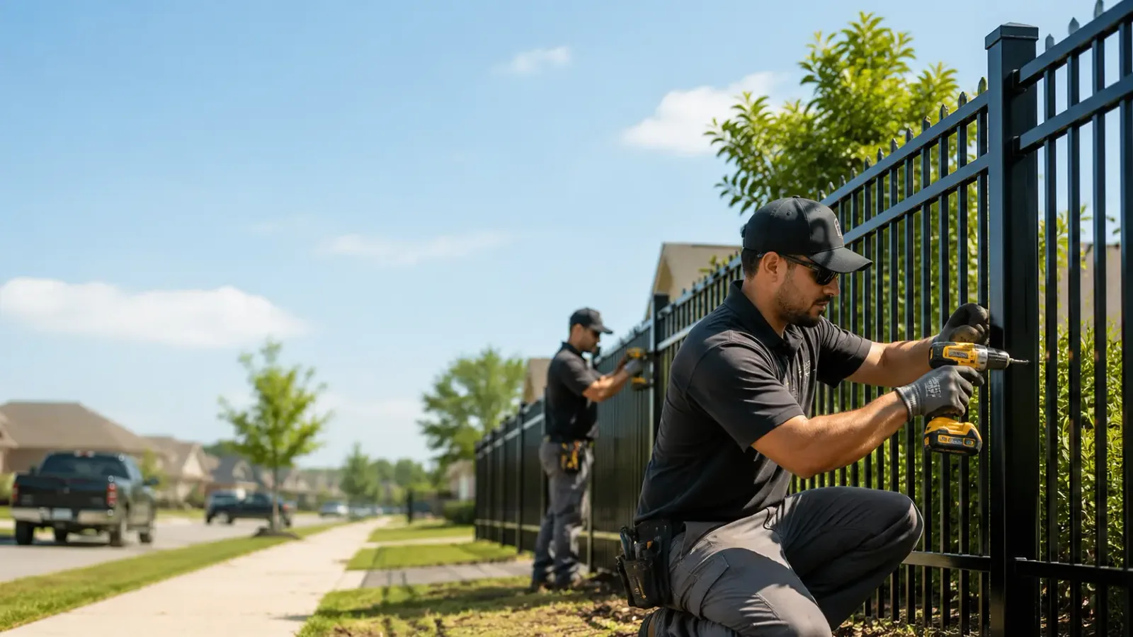 Metal Fence Installation in Bloomingdale, OH